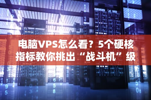 电脑VPS怎么看？5个硬核指标教你挑出“战斗机”级别的服务器！