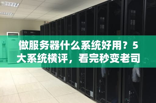 做服务器什么系统好用？5大系统横评，看完秒变老司机！