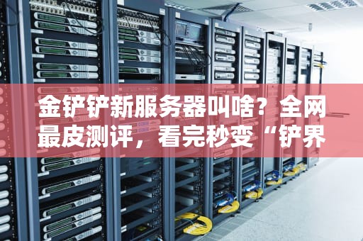 金铲铲新服务器叫啥？全网最皮测评，看完秒变“铲界懂王”！