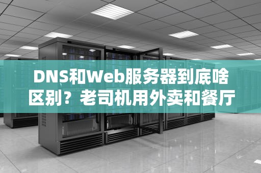 DNS和Web服务器到底啥区别？老司机用外卖和餐厅给你讲明白！