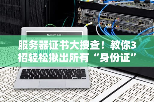 服务器证书大搜查！教你3招轻松揪出所有“身份证”