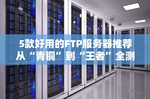 5款好用的FTP服务器推荐从“青铜”到“王者”全测评，总有一款适合你！