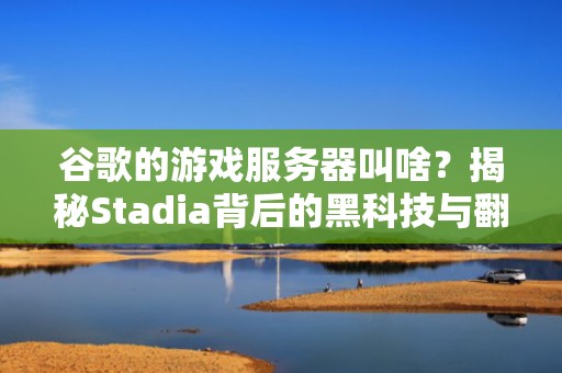 谷歌的游戏服务器叫啥？揭秘Stadia背后的黑科技与翻车现场！