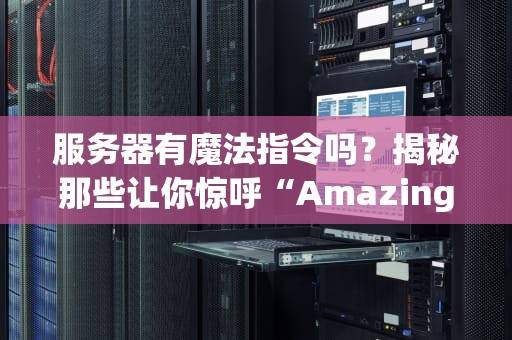 服务器有魔法指令吗？揭秘那些让你惊呼“Amazing”的隐藏操作！