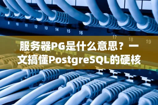 服务器PG是什么意思？一文搞懂PostgreSQL的硬核实力！