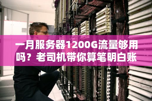 一月服务器1200G流量够用吗？老司机带你算笔明白账！
