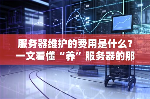 服务器维护的费用是什么？一文看懂“养”服务器的那些事儿！