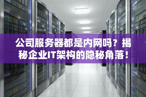 公司服务器都是内网吗？揭秘企业IT架构的隐秘角落！