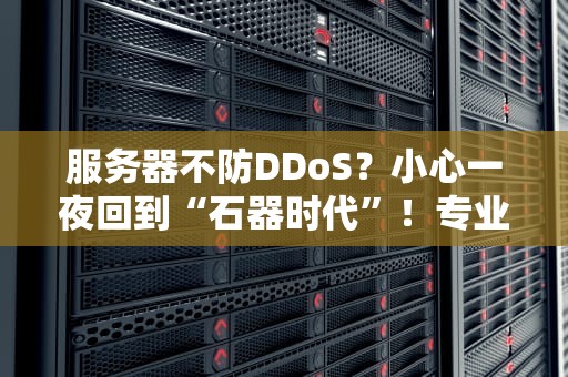 服务器不防DDoS？小心一夜回到“石器时代”！专业测评博主教你避坑指南