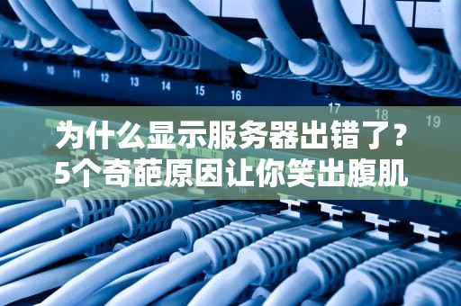 为什么显示服务器出错了？5个奇葩原因让你笑出腹肌！