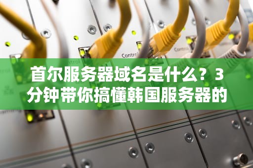 首尔服务器域名是什么？3分钟带你搞懂韩国服务器的秘密！