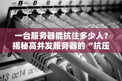 一台服务器能抗住多少人？揭秘高并发服务器的“抗压”秘诀！