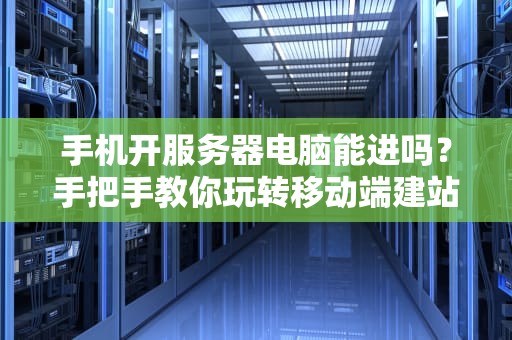 手机开服务器电脑能进吗？手把手教你玩转移动端建站！
