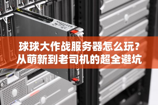 球球大作战服务器怎么玩？从萌新到老司机的超全避坑指南！