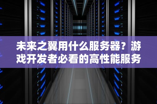 未来之翼用什么服务器？游戏开发者必看的高性能服务器指南！