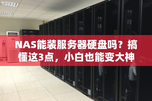 NAS能装服务器硬盘吗？搞懂这3点，小白也能变大神！