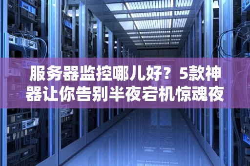 服务器监控哪儿好？5款神器让你告别半夜宕机惊魂夜！