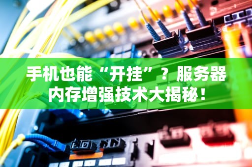 手机也能“开挂”？服务器内存增强技术大揭秘！