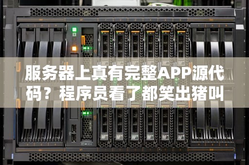 服务器上真有完整APP源代码？程序员看了都笑出猪叫！