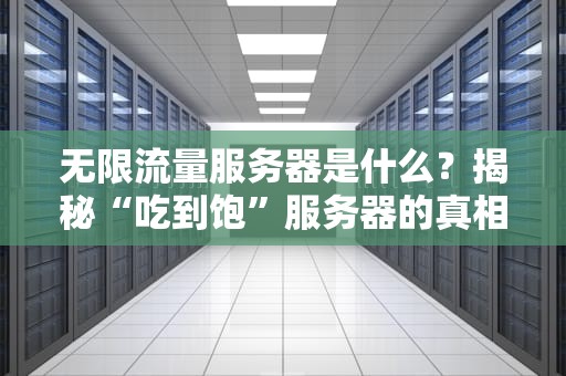 无限流量服务器是什么？揭秘“吃到饱”服务器的真相与选购指南