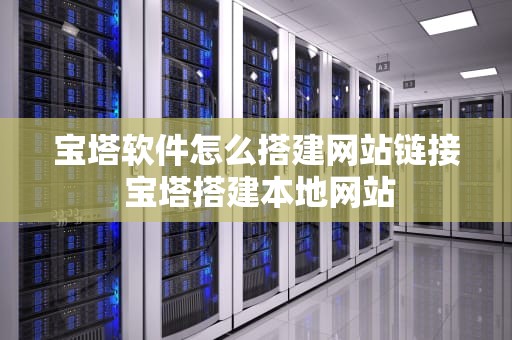 宝塔软件怎么搭建网站链接 宝塔搭建本地网站