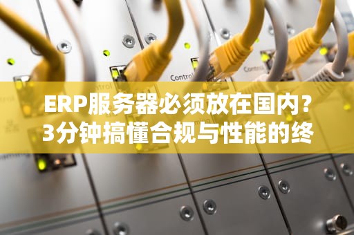 ERP服务器必须放在国内？3分钟搞懂合规与性能的终极平衡术！