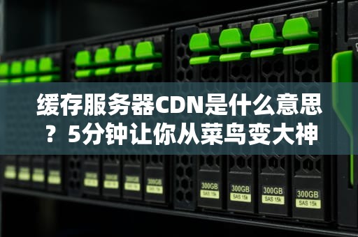 缓存服务器CDN是什么意思？5分钟让你从菜鸟变大神！