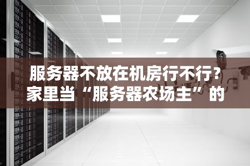 服务器不放在机房行不行？家里当“服务器农场主”的快乐与坑爹！