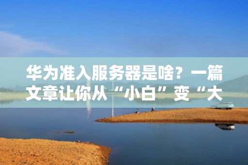 华为准入服务器是啥？一篇文章让你从“小白”变“大神”（附真实测评）
