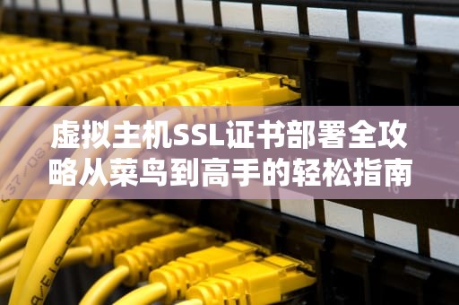 虚拟主机SSL证书部署全攻略从菜鸟到高手的轻松指南
