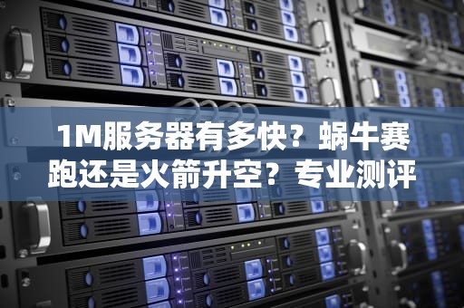1M服务器有多快？蜗牛赛跑还是火箭升空？专业测评带你揭秘！