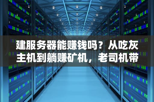 建服务器能赚钱吗？从吃灰主机到躺赚矿机，老司机带你算清这笔账