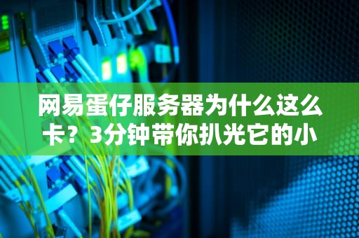网易蛋仔服务器为什么这么卡？3分钟带你扒光它的小霸王老底！