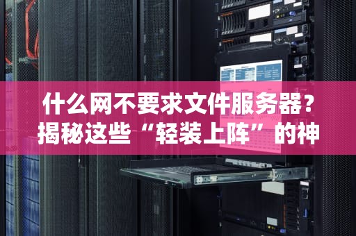 什么网不要求文件服务器？揭秘这些“轻装上阵”的神仙网站！
