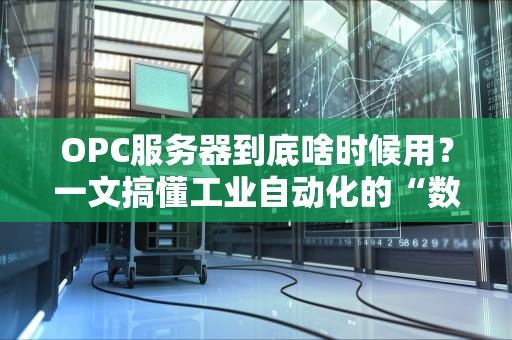OPC服务器到底啥时候用？一文搞懂工业自动化的“数据翻译官”