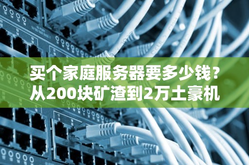 买个家庭服务器要多少钱？从200块矿渣到2万土豪机，这篇指南让你不花冤枉钱！
