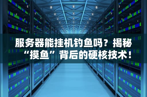 服务器能挂机钓鱼吗？揭秘“摸鱼”背后的硬核技术！