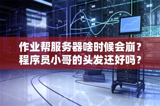 作业帮服务器啥时候会崩？程序员小哥的头发还好吗？