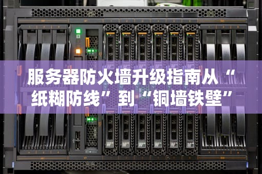 服务器防火墙升级指南从“纸糊防线”到“铜墙铁壁”的实战手册