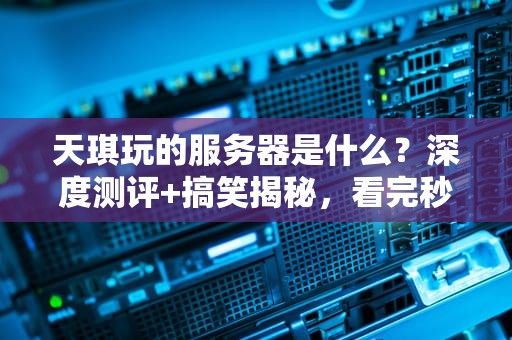 天琪玩的服务器是什么？深度测评+搞笑揭秘，看完秒懂！