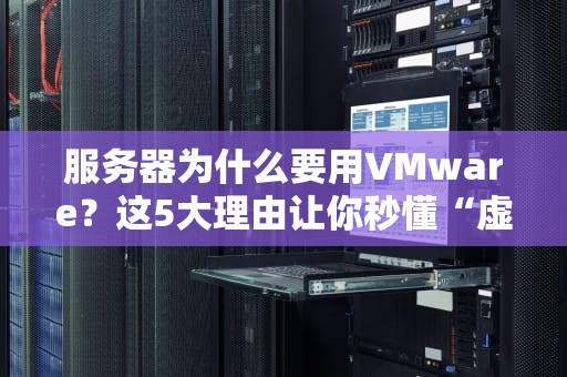 服务器为什么要用VMware？这5大理由让你秒懂“虚拟化”的魔力！