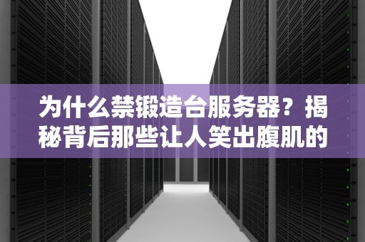 为什么禁锻造台服务器？揭秘背后那些让人笑出腹肌的“神操作”