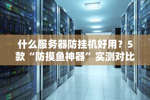 什么服务器防挂机好用？5款“防摸鱼神器”实测对比，站长直呼内行！