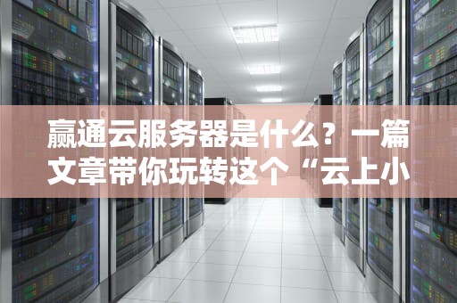 赢通云服务器是什么？一篇文章带你玩转这个“云上小钢炮”！