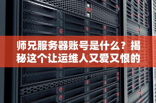 师兄服务器账号是什么？揭秘这个让运维人又爱又恨的“神秘代号”