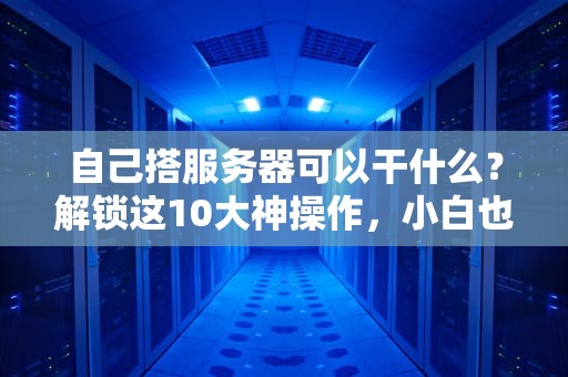 自己搭服务器可以干什么？解锁这10大神操作，小白也能变极客！