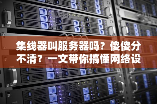 集线器叫服务器吗？傻傻分不清？一文带你搞懂网络设备的“家族关系”！