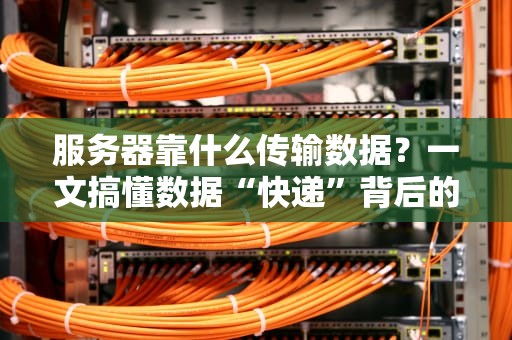 服务器靠什么传输数据？一文搞懂数据“快递”背后的黑科技！
