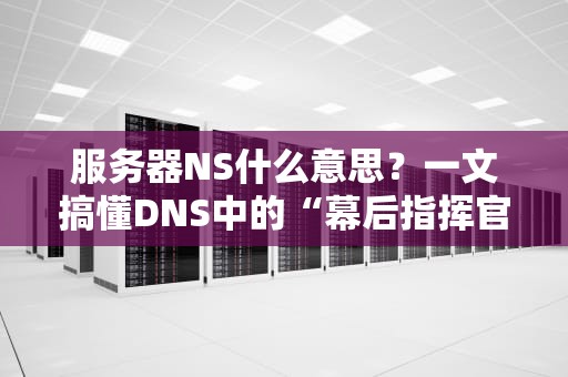 服务器NS什么意思？一文搞懂DNS中的“幕后指挥官”