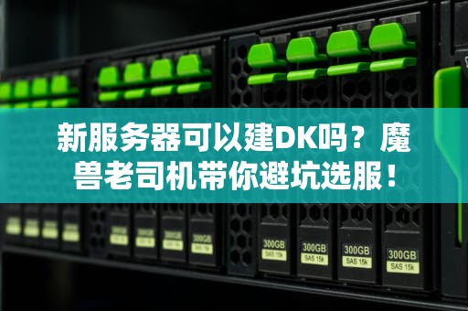 新服务器可以建DK吗？魔兽老司机带你避坑选服！